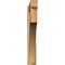 Ekena Millwork Westlake Block Rough Sawn Outlooker, Western Red Cedar, 6"W x 40"D x 40"H OUT06X40X40WTL05RWR - alternate 4